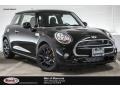 2017 Midnight Black Metallic Mini Hardtop Cooper S 2 Door  photo #1