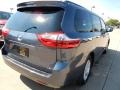 2017 Shoreline Blue Pearl Toyota Sienna LE  photo #2