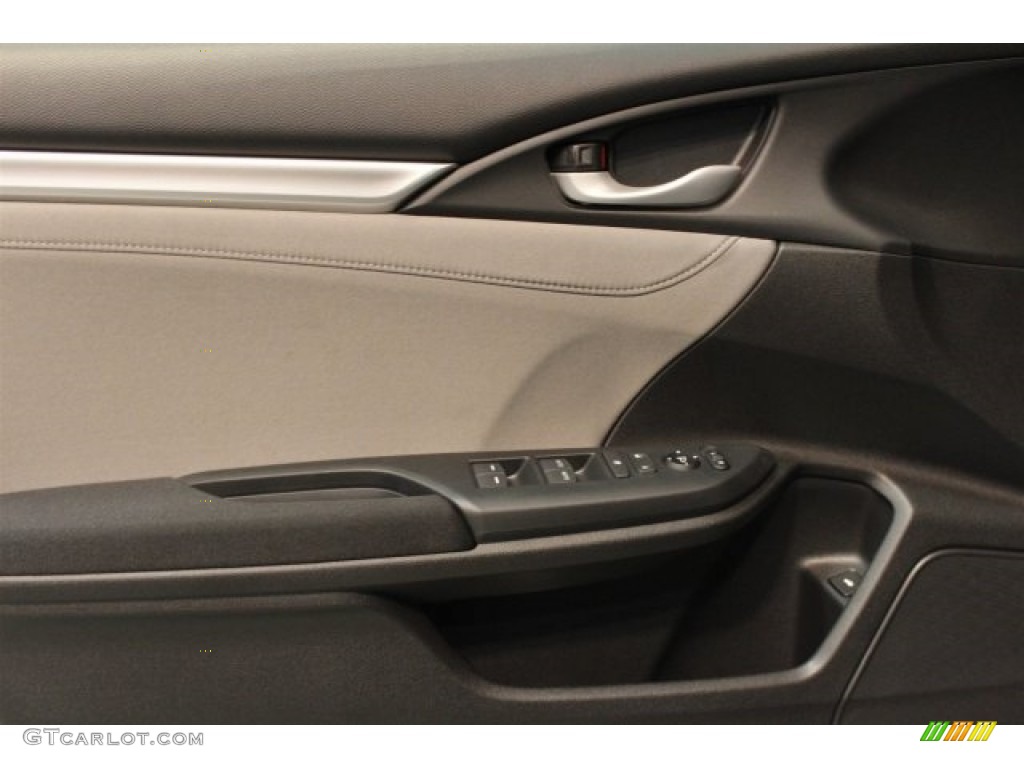 2016 Civic EX Sedan - Modern Steel Metallic / Gray photo #9