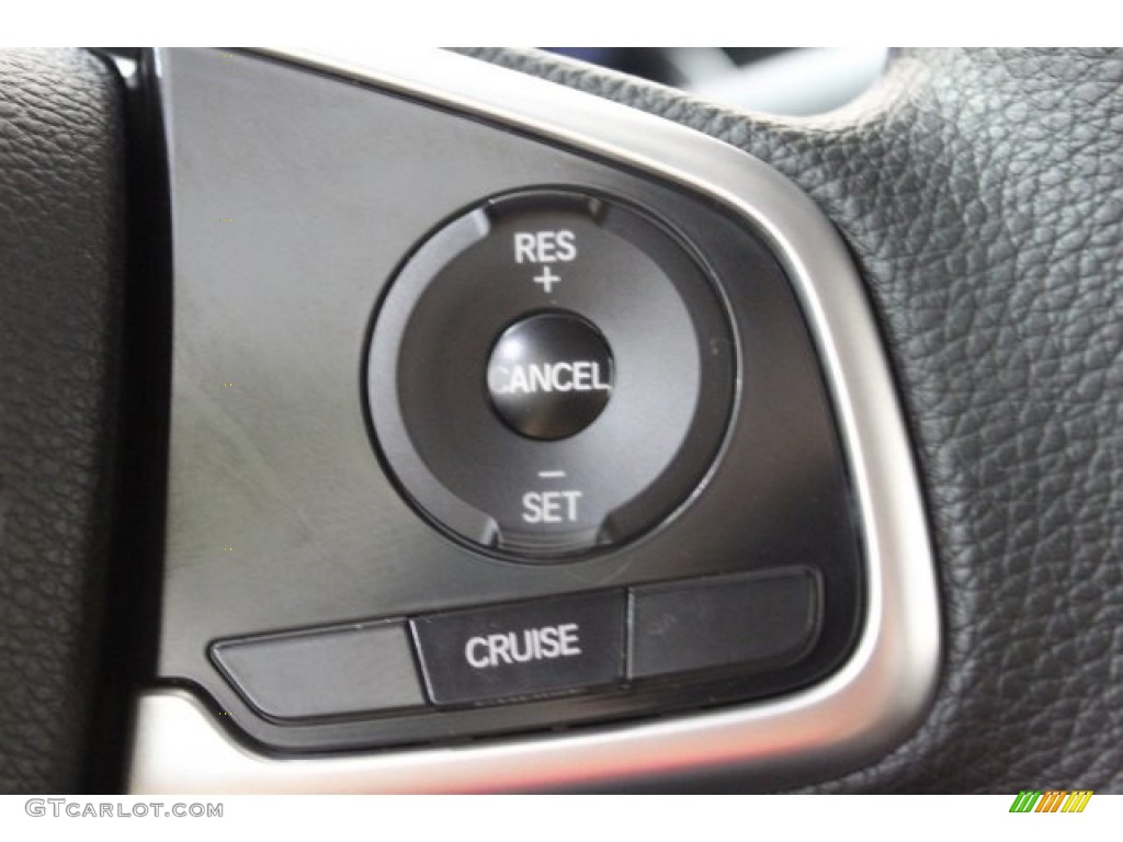 2016 Civic EX Sedan - Modern Steel Metallic / Gray photo #15