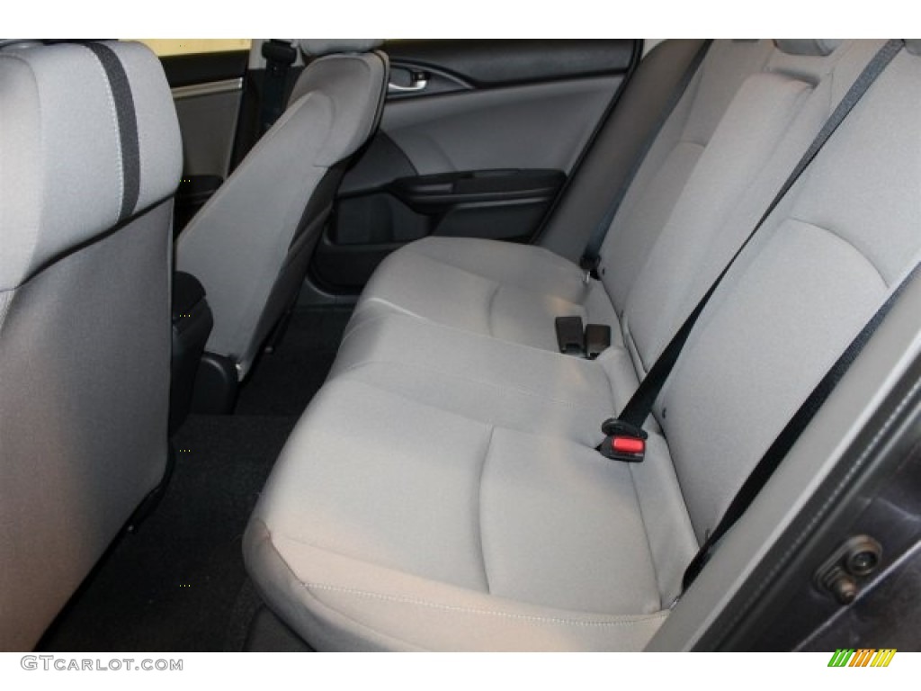 2016 Civic EX Sedan - Modern Steel Metallic / Gray photo #24