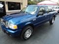 Vista Blue Metallic - Ranger XLT SuperCab 4x4 Photo No. 2