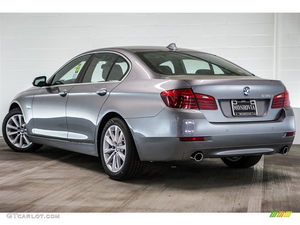 2016 5 Series 535i Sedan - Space Grey Metallic / Black photo #3