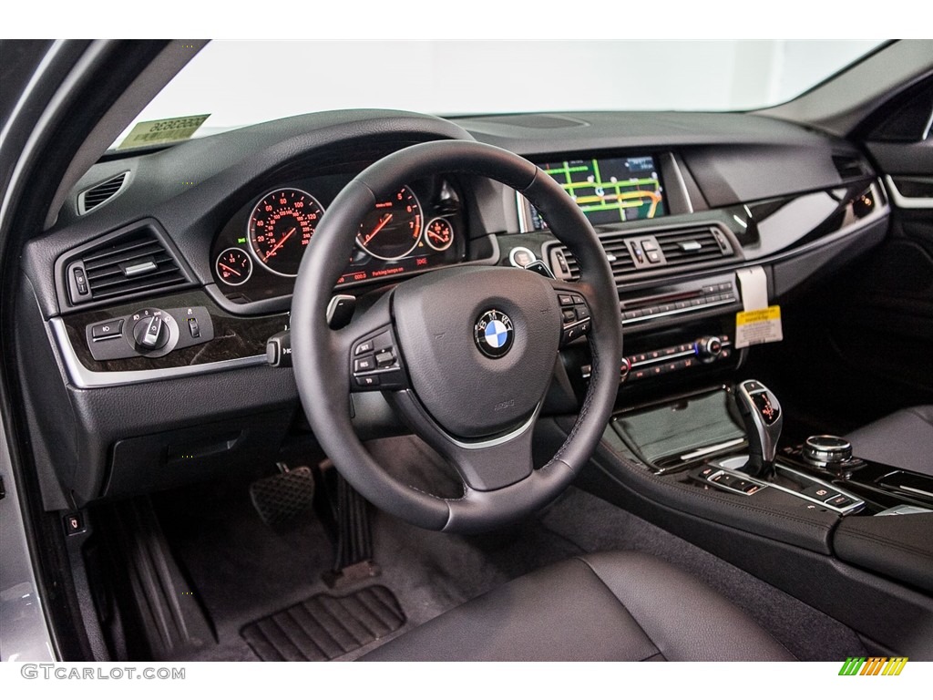 2016 5 Series 535i Sedan - Space Grey Metallic / Black photo #6