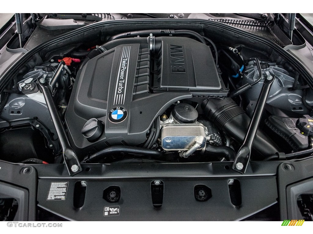 2016 5 Series 535i Sedan - Space Grey Metallic / Black photo #8