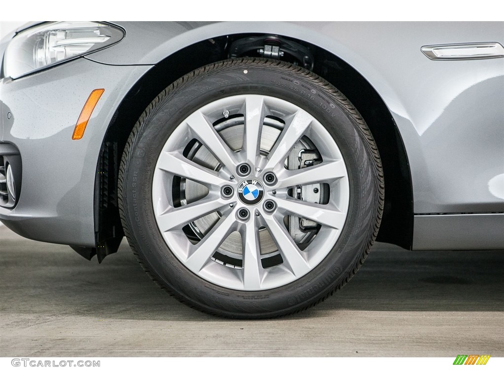2016 5 Series 535i Sedan - Space Grey Metallic / Black photo #9
