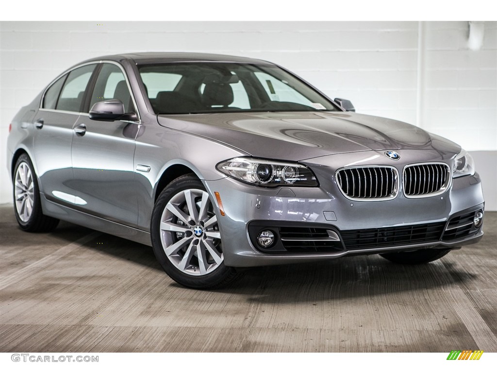 2016 5 Series 535i Sedan - Space Grey Metallic / Black photo #12