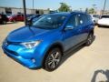 2016 Electric Storm Blue Toyota RAV4 XLE AWD  photo #1