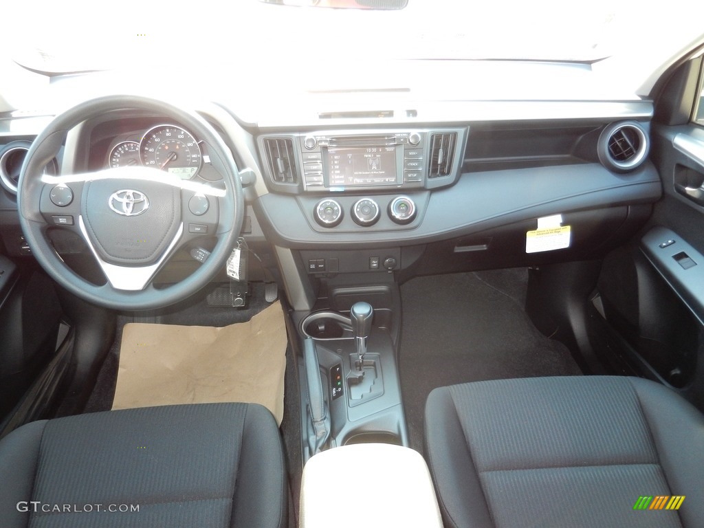 2016 RAV4 LE AWD - Super White / Black photo #4