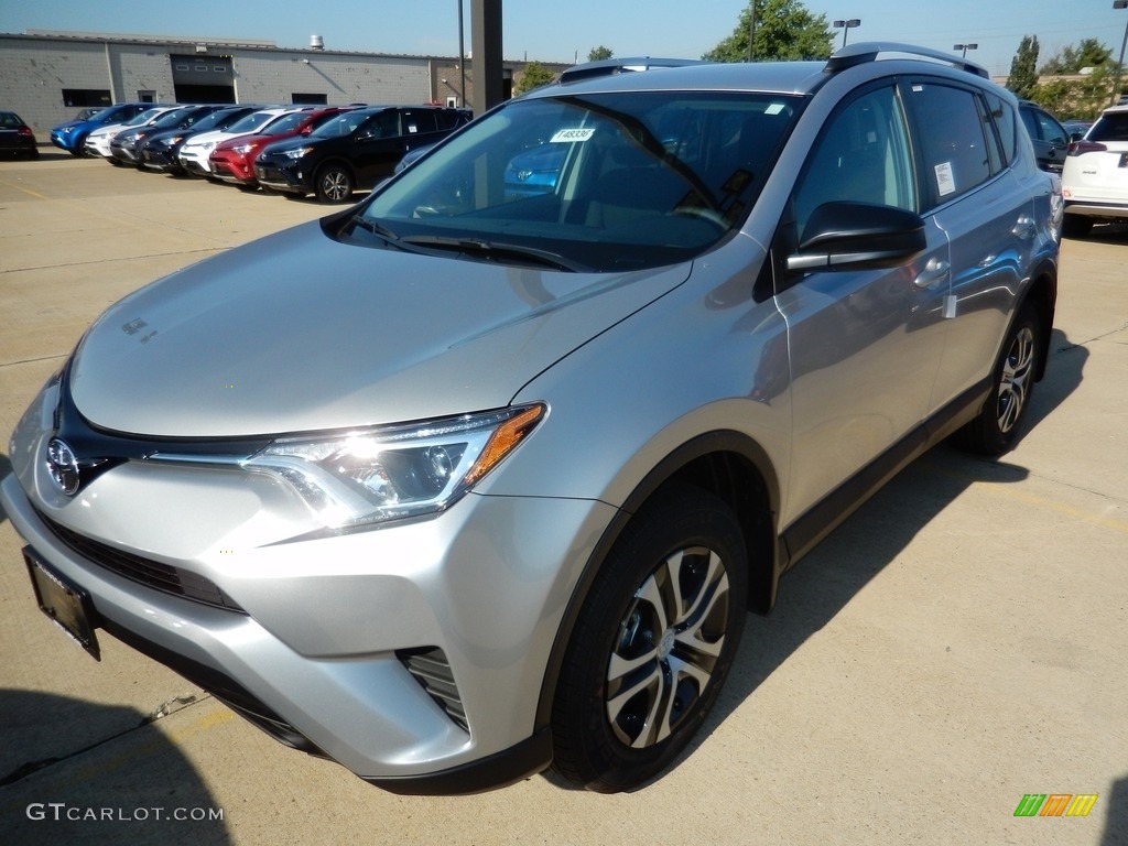 2016 RAV4 LE AWD - Silver Sky Metallic / Black photo #1