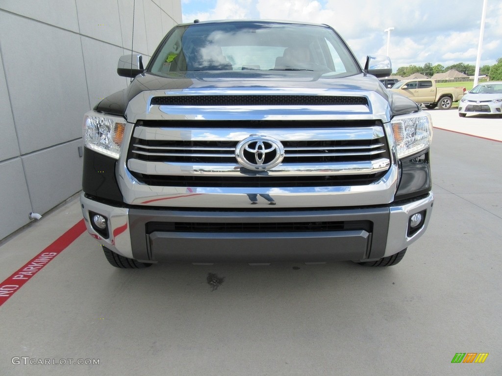 2017 Tundra 1794 CrewMax - Midnight Black Metallic / 1794 Edition Black/Brown photo #8