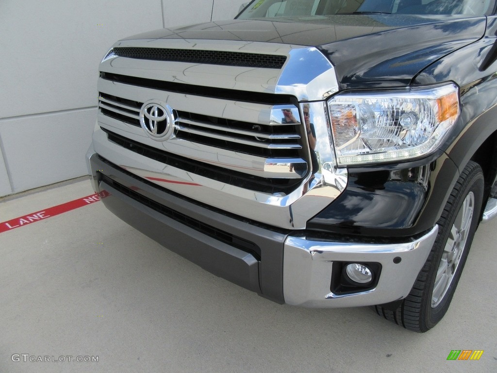 2017 Tundra 1794 CrewMax - Midnight Black Metallic / 1794 Edition Black/Brown photo #10