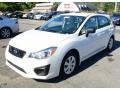 2013 Satin White Pearl Subaru Impreza 2.0i 5 Door  photo #3