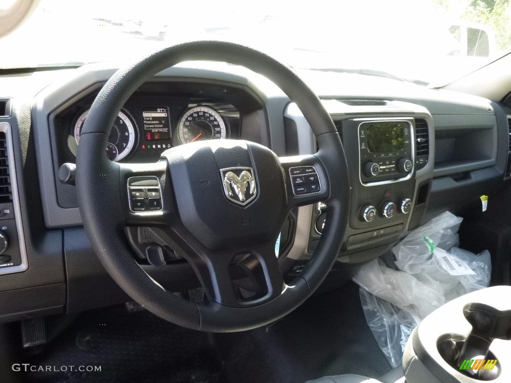 2017 Ram 1500 Tradesman Regular Cab Black/Diesel Gray Dashboard Photo #115944483