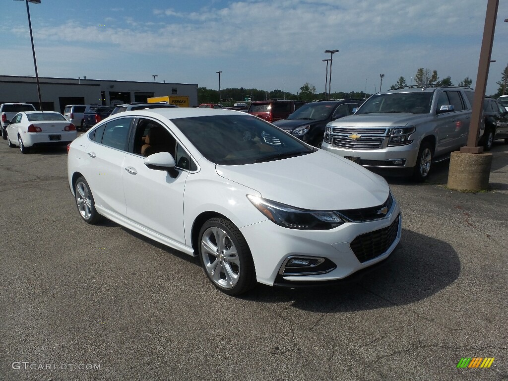 Summit White 2017 Chevrolet Cruze Premier Exterior Photo #115947414