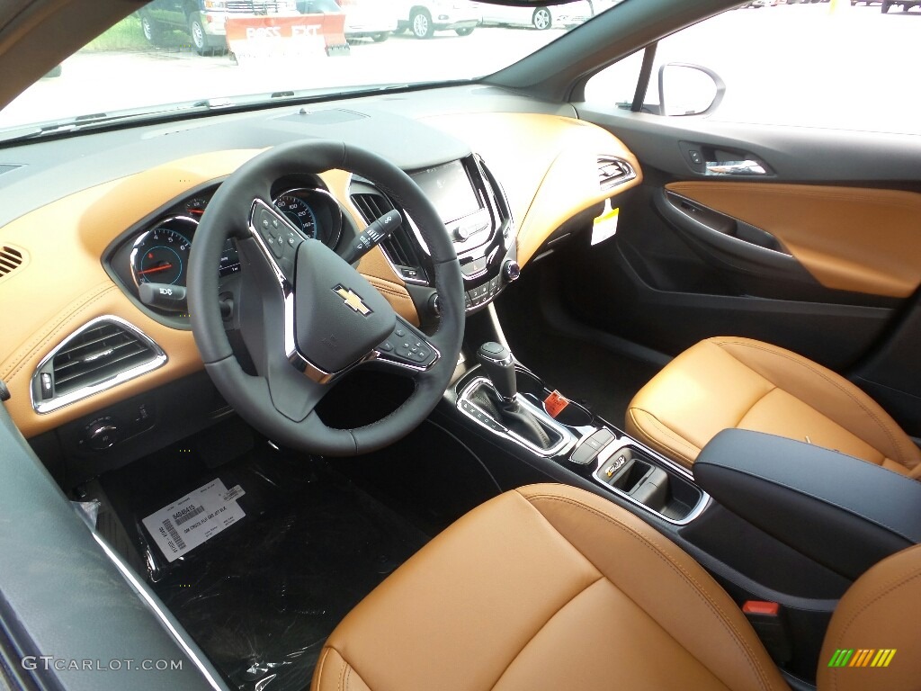 Jet Black/Kalhari Interior 2017 Chevrolet Cruze Premier Photo #115947525