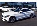 2017 Polar White Mercedes-Benz C 300 4Matic Coupe  photo #2