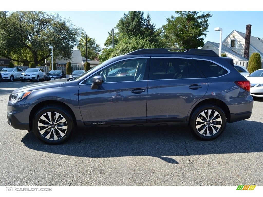 2016 Outback 2.5i Limited - Twilight Blue Metallic / Slate Black photo #6