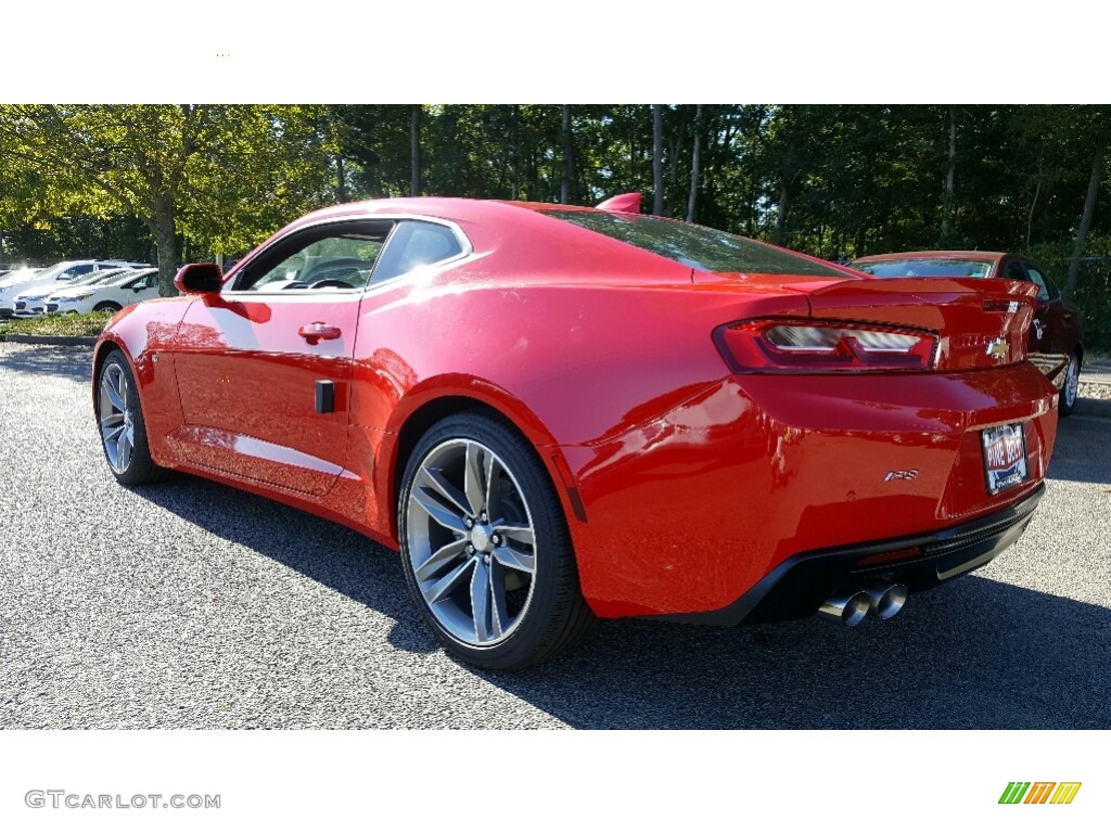 Red Hot 2017 Chevrolet Camaro LT Coupe Exterior Photo #115948920