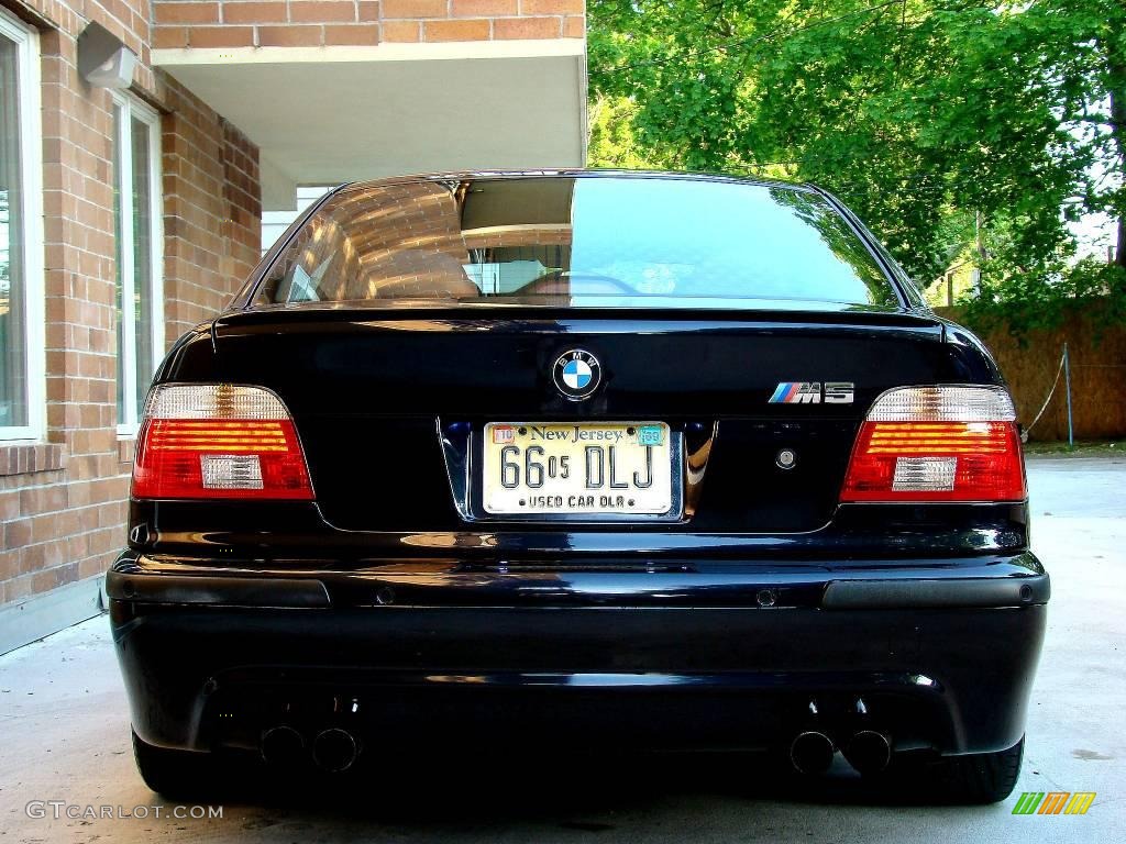 2003 M5 Sedan - Carbon Black Metallic / Black Nappa photo #33