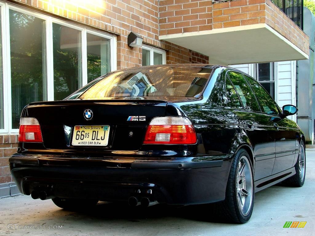 2003 M5 Sedan - Carbon Black Metallic / Black Nappa photo #35