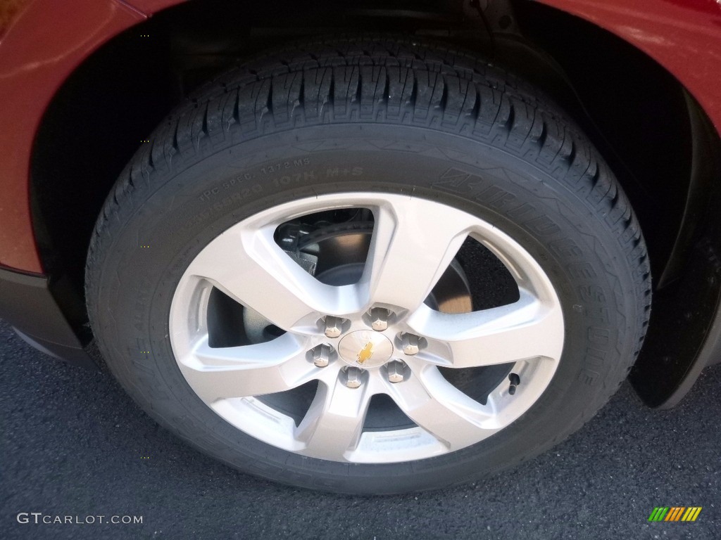 2017 Traverse LT AWD - Siren Red Tintcoat / Ebony photo #9