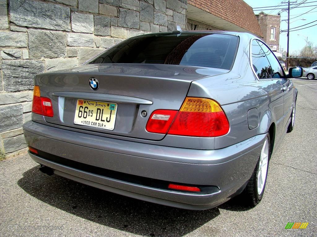 2004 3 Series 325i Coupe - Silver Grey Metallic / Grey photo #7