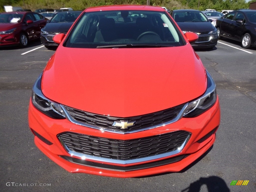 2017 Cruze LT - Red Hot / Jet Black photo #2