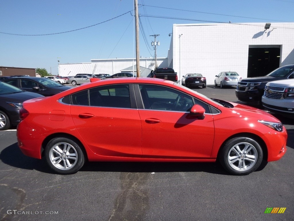 2017 Cruze LT - Red Hot / Jet Black photo #4