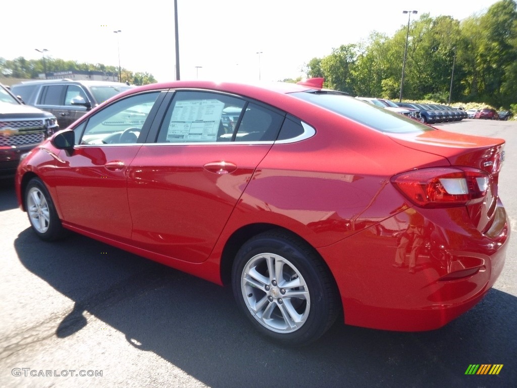 2017 Cruze LT - Red Hot / Jet Black photo #8