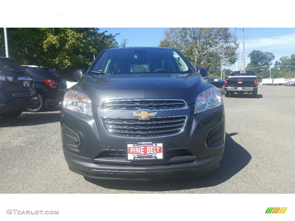 2016 Trax LS - Cyber Gray Metallic / Jet Black photo #2