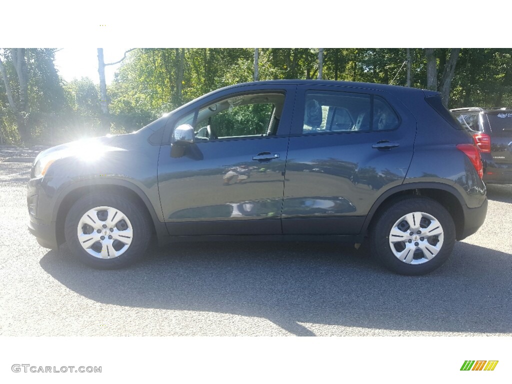 2016 Trax LS - Cyber Gray Metallic / Jet Black photo #3
