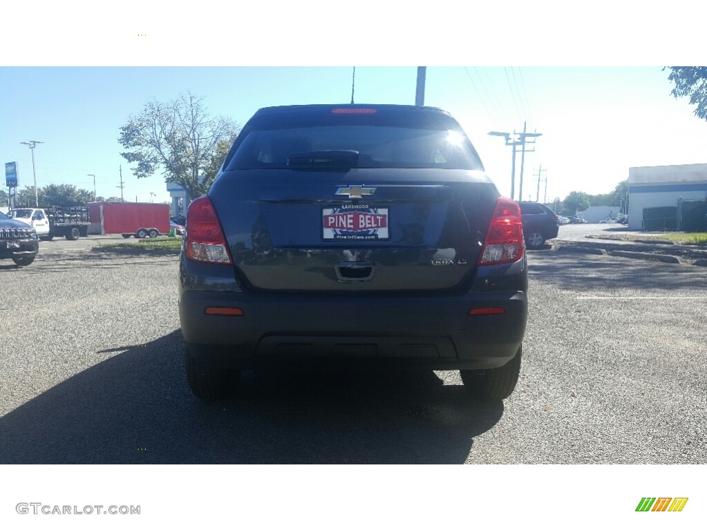 2016 Trax LS - Cyber Gray Metallic / Jet Black photo #5