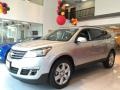 2017 Silver Ice Metallic Chevrolet Traverse LT AWD  photo #1