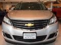 2017 Silver Ice Metallic Chevrolet Traverse LT AWD  photo #2