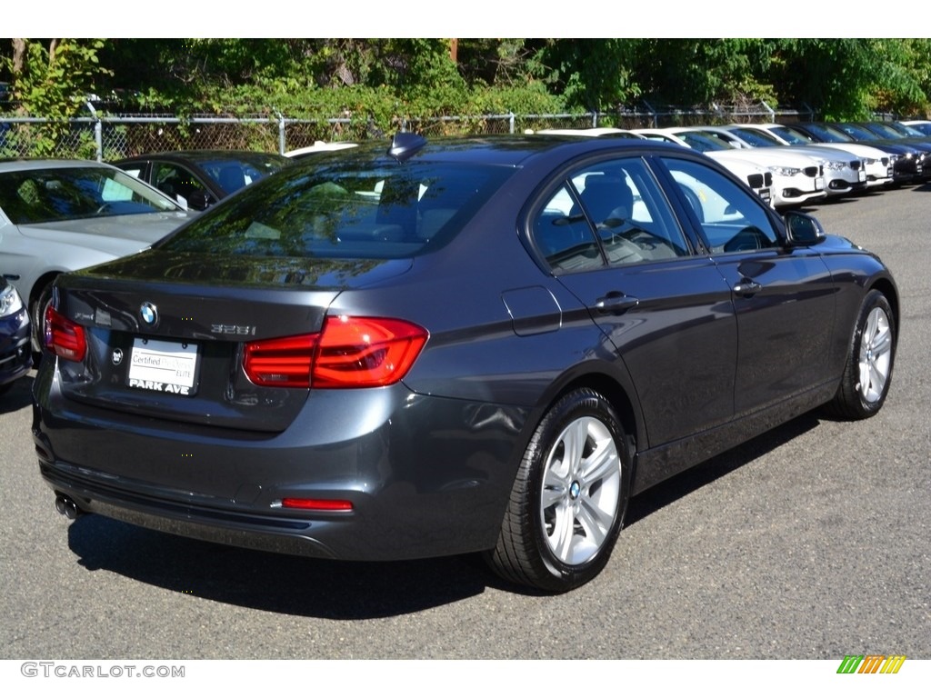 2016 3 Series 328i xDrive Sedan - Mineral Grey Metallic / Black photo #3