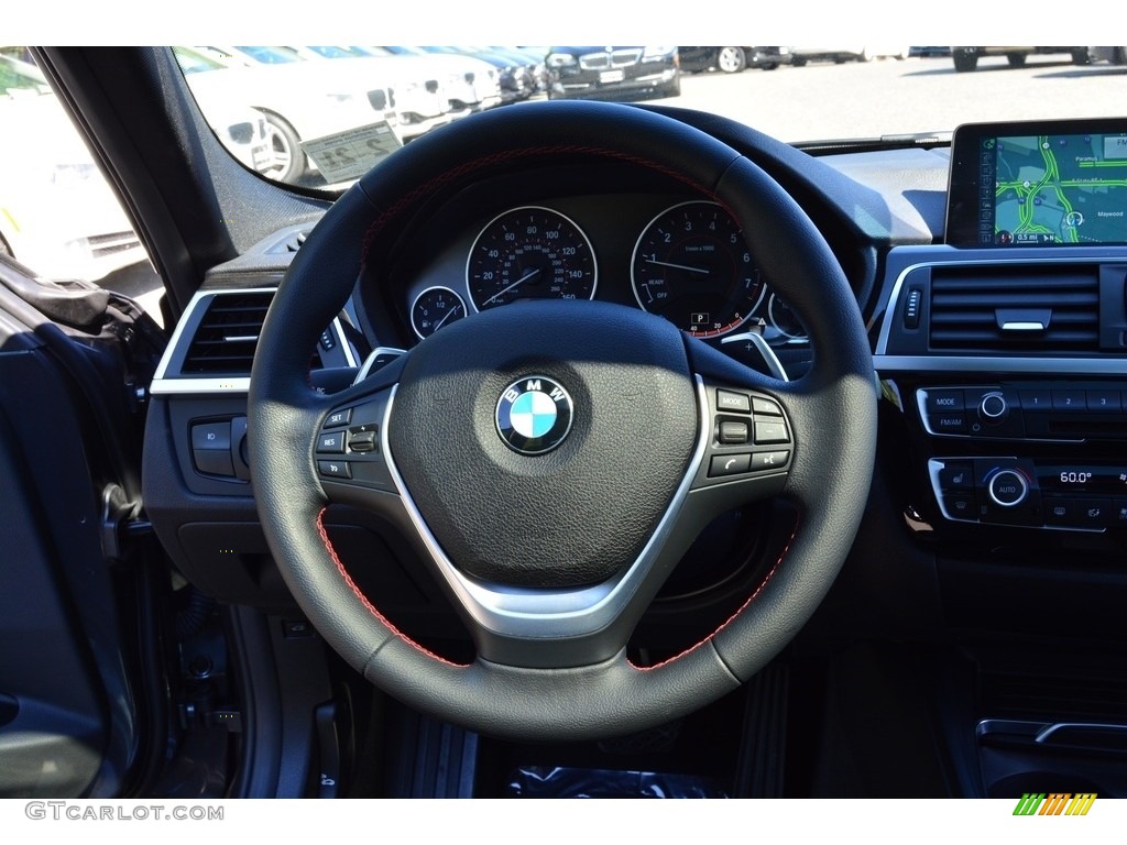 2016 3 Series 328i xDrive Sedan - Mineral Grey Metallic / Black photo #19