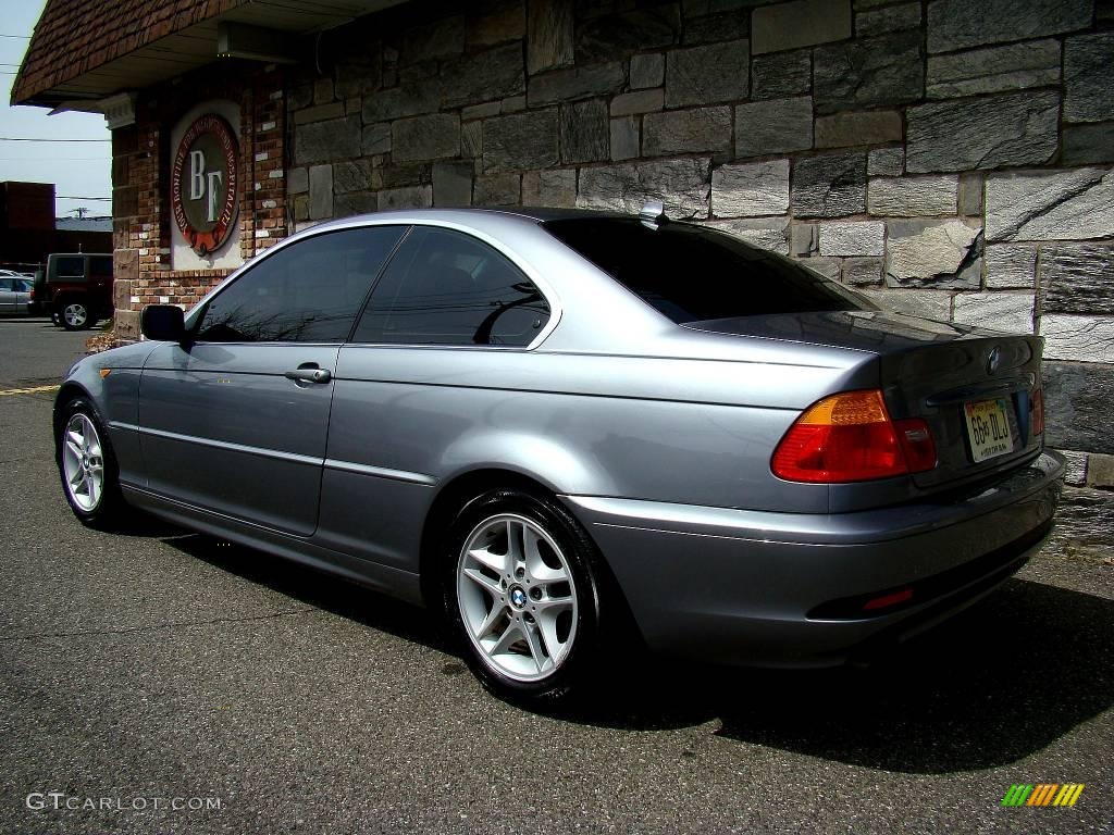 2004 3 Series 325i Coupe - Silver Grey Metallic / Grey photo #36