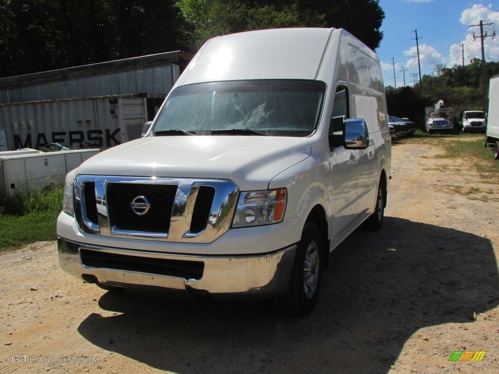 2012 NV 2500 HD SV High Roof - Blizzard White / Charcoal photo #1