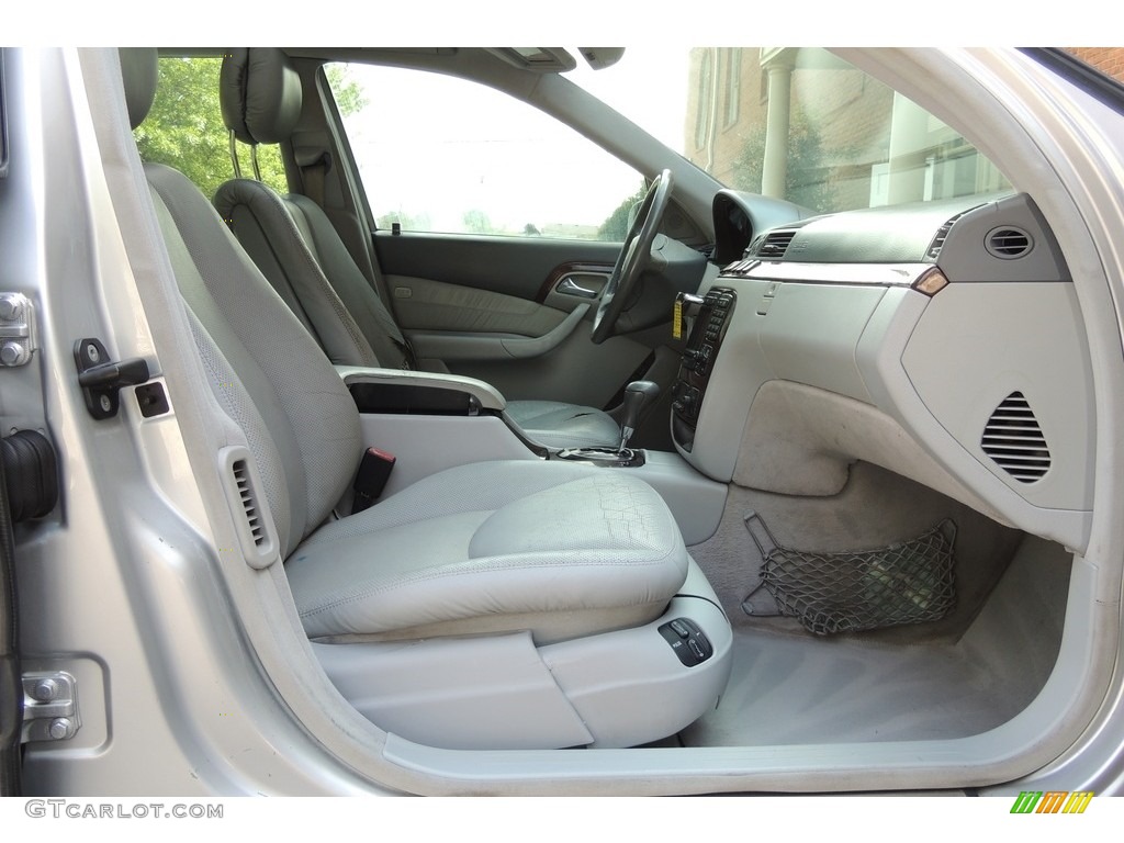 2000 S 500 Sedan - Brilliant Silver Metallic / Ash photo #8