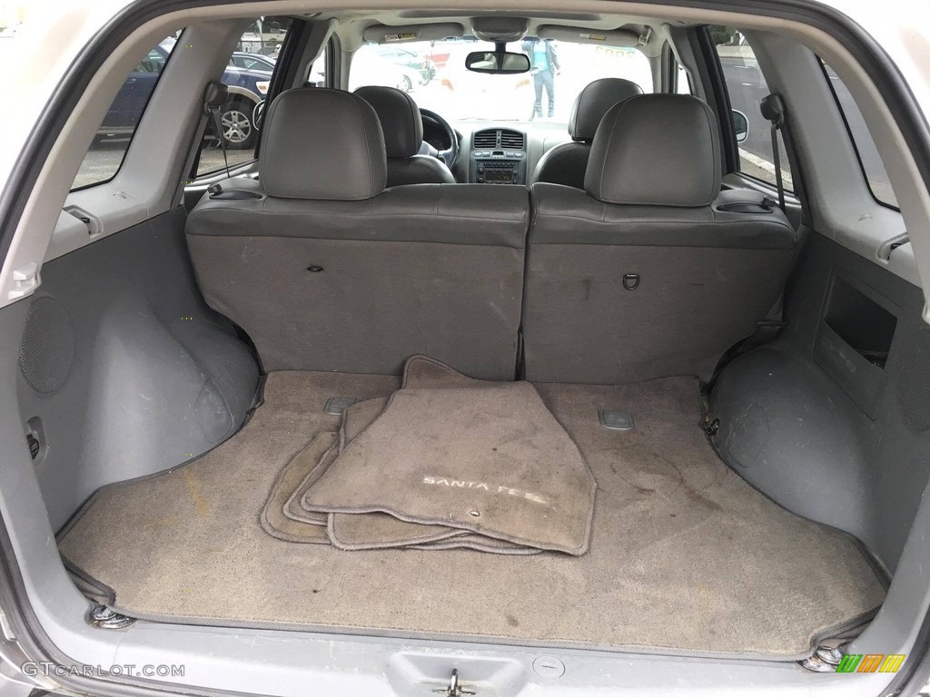 2003 Santa Fe GLS 4WD - Nordic White / Gray photo #18