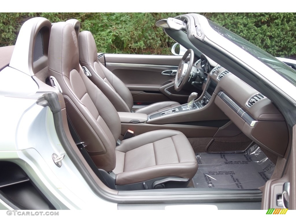 Espresso/Cognac Interior 2014 Porsche Boxster S Photo #115957893