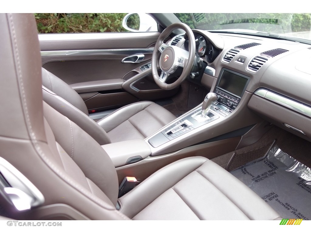 2014 Porsche Boxster S Espresso/Cognac Dashboard Photo #115957914