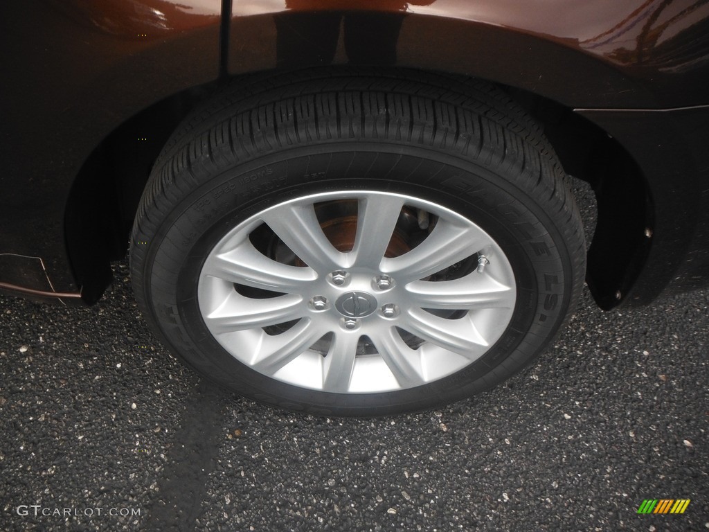 2013 200 Touring Sedan - Deep Auburn Pearl / Black/Light Frost Beige photo #6