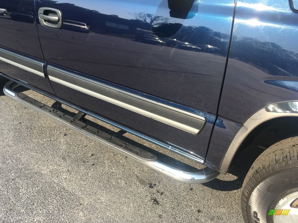 2005 Silverado 1500 LS Crew Cab 4x4 - Dark Blue Metallic / Dark Charcoal photo #19