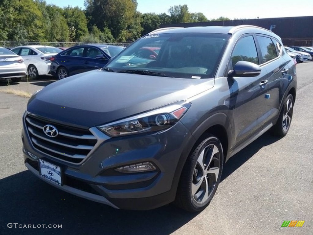 2017 Tucson Sport AWD - Coliseum Gray / Black photo #1