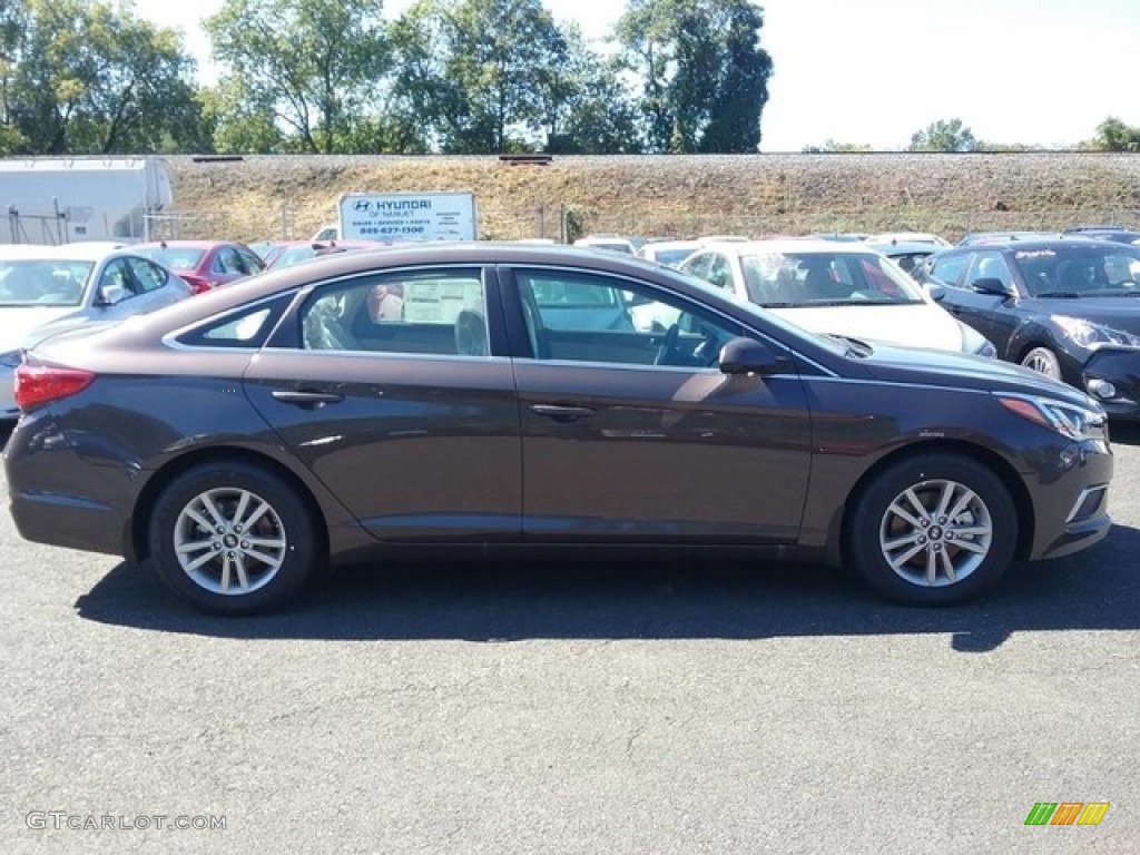 2017 Sonata SE - Dark Truffle / Beige photo #2