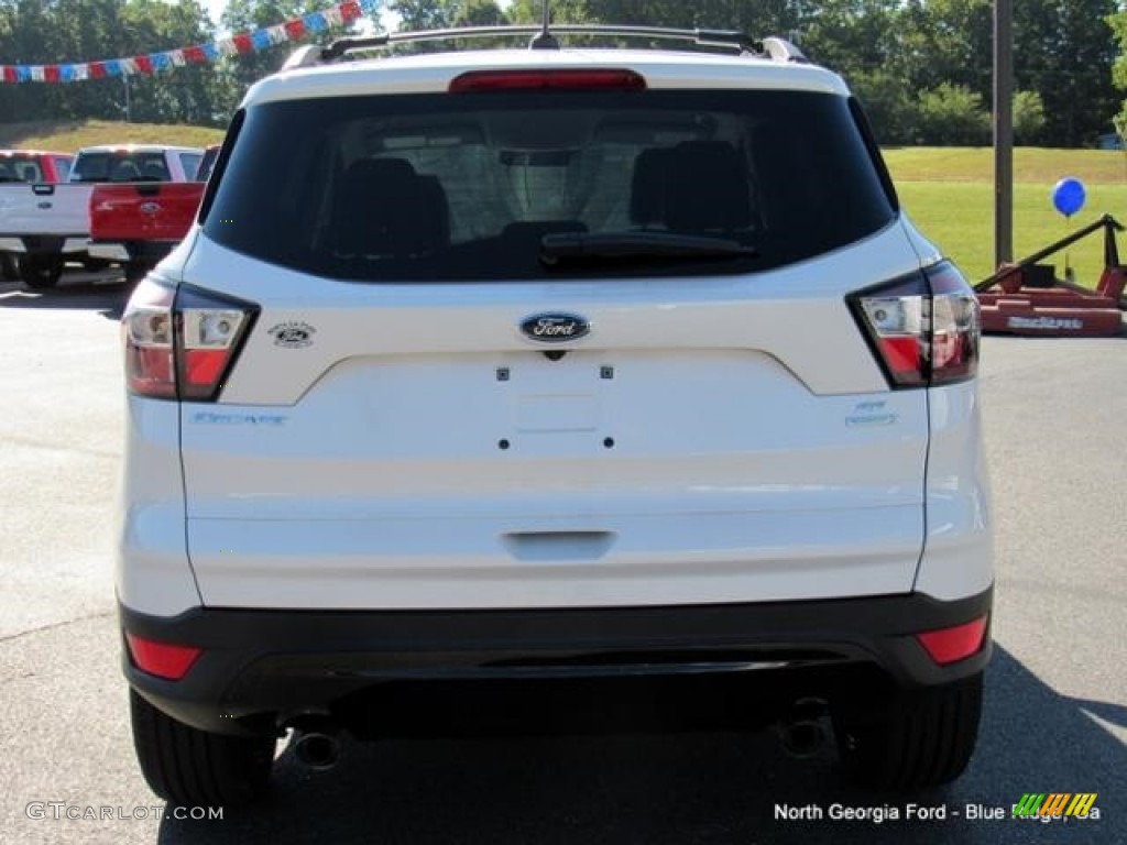 2017 Escape SE - White Platinum / Charcoal Black photo #4