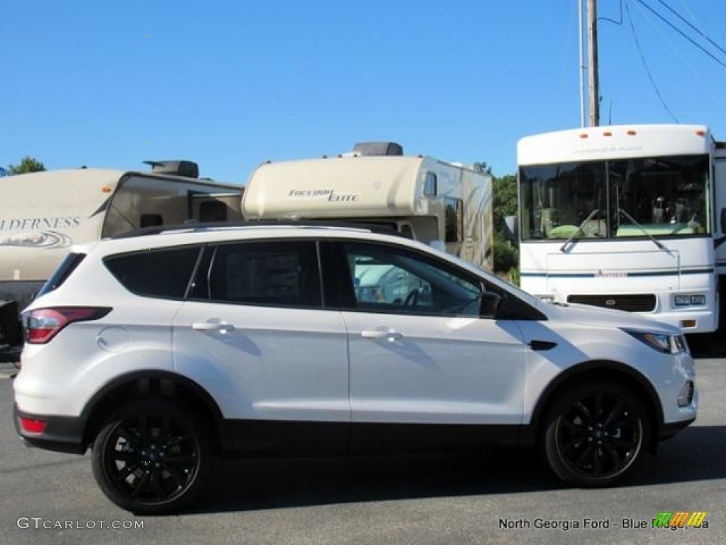 2017 Escape SE - White Platinum / Charcoal Black photo #6