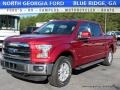 2016 Ruby Red Ford F150 Lariat SuperCrew 4x4  photo #1
